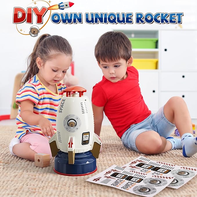 🚀Water Rocket Sprinkler for Kids – Launches 9‑16ft, Spins & Sprays, Perfect for Backyard Summer Play