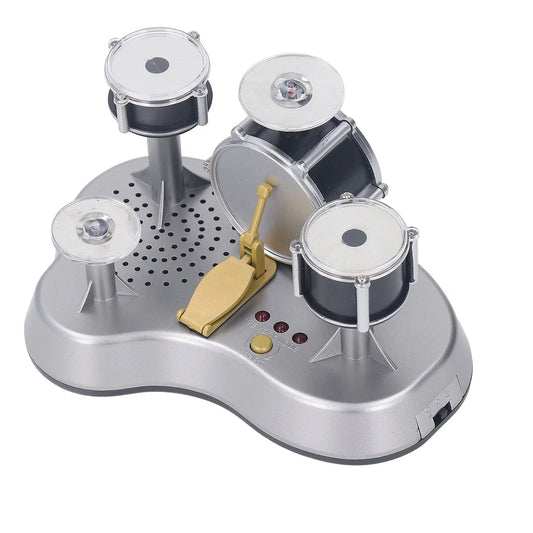 🥁 Mini Finger Drum Set, Electronic Tabletop Drum Kit for Stress Relief & Music Fun
