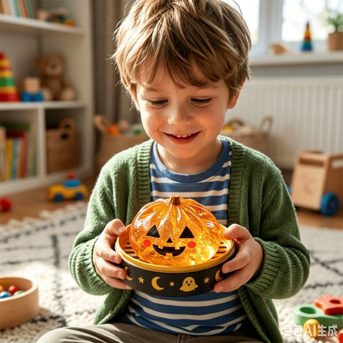 👻 Halloween Glitter Squishy Dumpling Surprise Set – 5 Spooky Styles, Perfect for Party Favors & Rewards